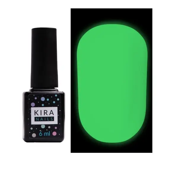 KIRA Nails / MAtte No Wipe Fluo Top / Топ флуоресцентний матовий / 6 мл (Розпродаж. Термін 17.10.24)