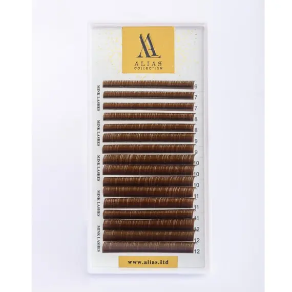 Вії ALIAS / Dark Brown / Мікс