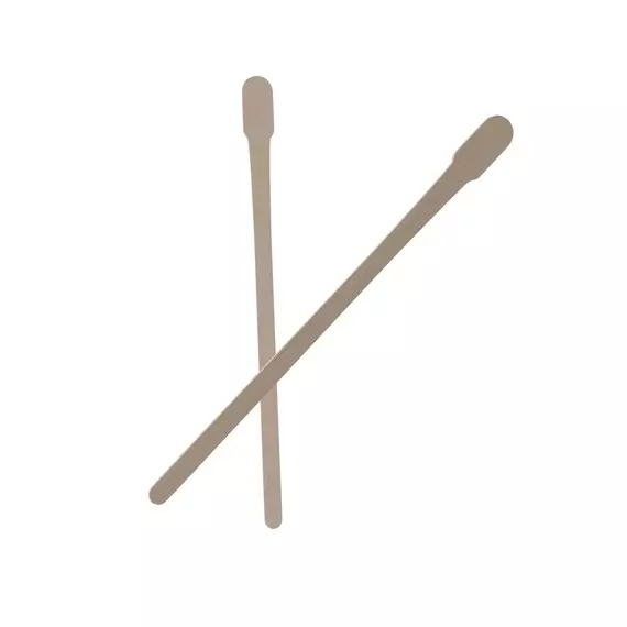 NIKK MOLE / Набір шпателів дерев’яних  для воску маленькі / №1 / 100 шт