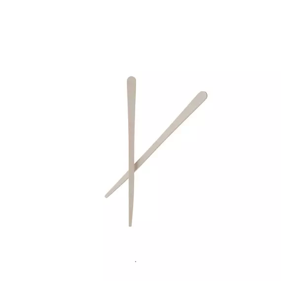 NIKK MOLE / Набір шпателів дерев’яних  для воску маленькі / №2 / 100 шт