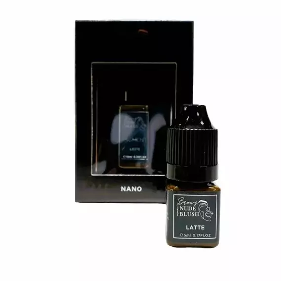 Nude Blush / Brows Nano Pigment / Мінеральний / Latte