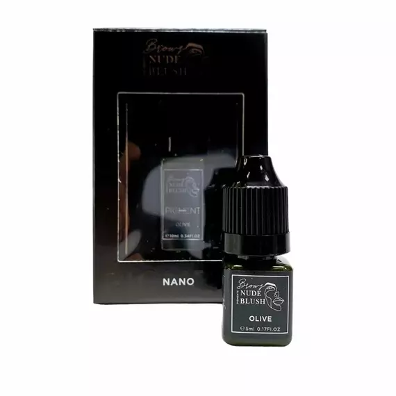 Nude Blush / Brows Nano Pigment / Корректор мінеральний / Olive