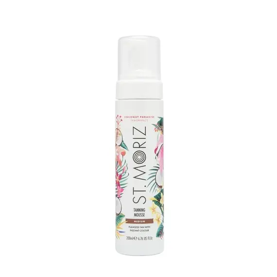 St.Moriz Pro / Автобронзат-мус / Medium Coconut Paradise / 200 мл