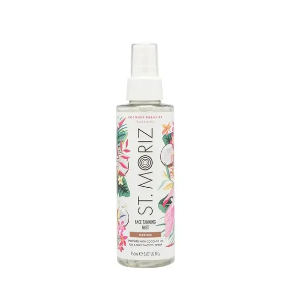 St.Moriz Pro / Автобронзат-спрей для обличчя / Radiant Glow Face Mist Coconut Paradise / 105 мл
