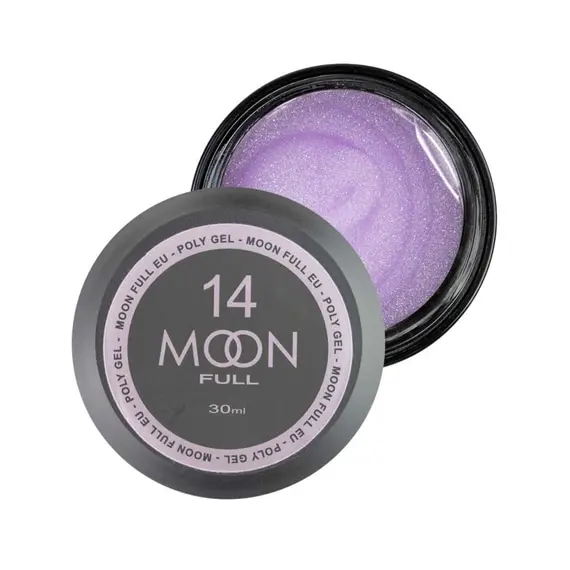 MOON FULL / Poly Gel №14 / рожевий діамант із шиммером (Розпродаж. Термін 06.25)
