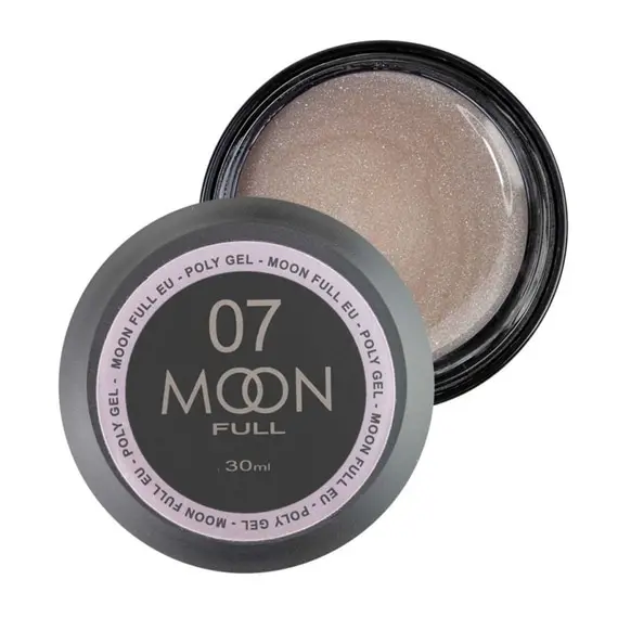 MOON FULL / Poly Gel №07 / молочна бронза із шиммером (Розпродаж. Термін 06.25)
