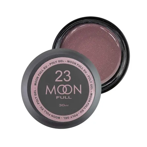 MOON FULL / Poly Gel №23 / рожевий дим із шиммером (Розпродаж. Термін 06.25)