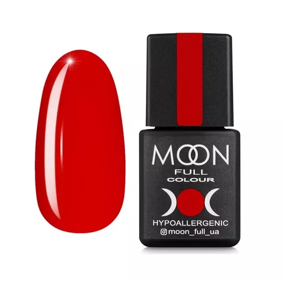 MOON FULL / Гель-лак Ferrari №801 / червоний / 8 мл
