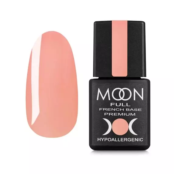 MOON FULL / French Base Premium №22 / яскраво-персиковий / 8мл