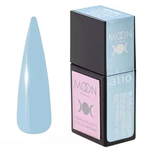 MOON FULL / Amazing Tutti Frutti base №3110 / пастельно-блакитна / 12 мл