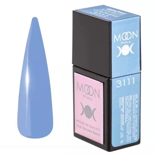 MOON FULL / Amazing Tutti Frutti base №3111 / ніжно-синя / 12 мл