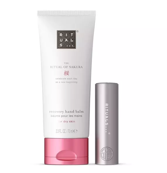 RITUALS / Набір бальзамів для губ та рук / Sakura