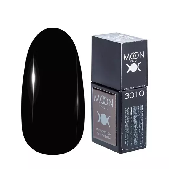 MOON FULL / Amazing Color Base №3010 / чорний / 12 мл