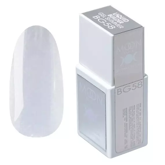 MOON FULL /  Liquid Builder Gel Shimmer №BG58 / 15 мл