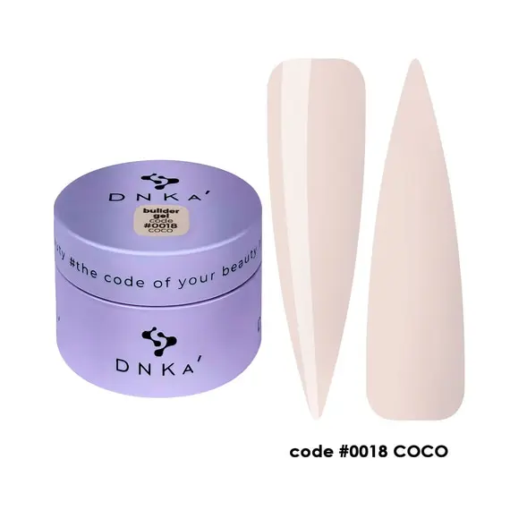 DNKa’ / Builder Gel #0018 / Coco / кремовий