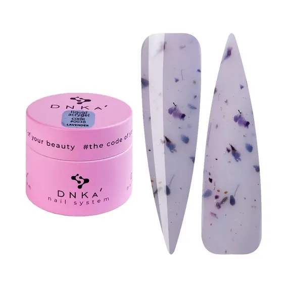 DNKa’ / Liquid Acrygel #0038 / Lavender / ліловий / 15 мл
