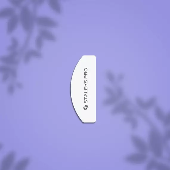 Staleks / Баф шліфувальник півмісяць mini / EXPERT 41 100/180 грит (20 шт)