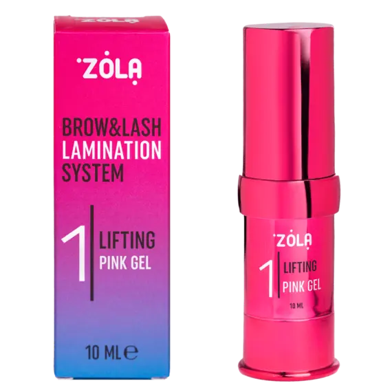 Zola / Склад для ламінування  / 01 Lifting Pink Gel / 10мл