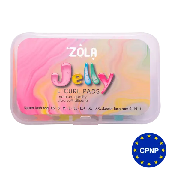 Zola / Валики для ламінування / Jelly L-Curl / для верхніх і нижніх вій