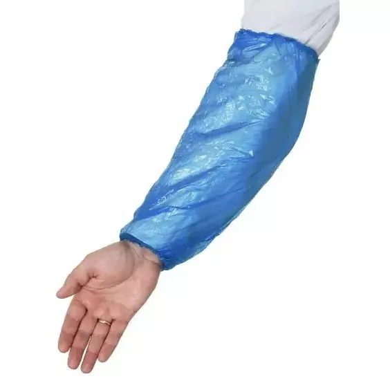 Fortius Pro / Нарукавники одноразові з поліетилену / 40х20 см / 100 шт