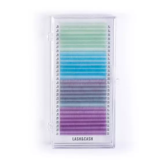 Вії Sculptor / LASH&CASH VIBES TOURMALINE / Мікс