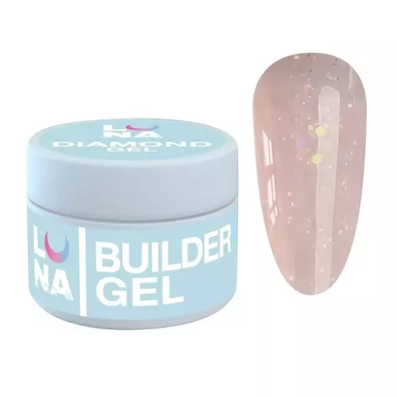 LUNA / Diamond Gel №3/ Гель для нарощування