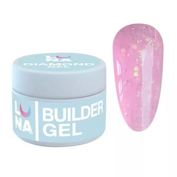 LUNA / Diamond Gel №4 / Гель для нарощування
