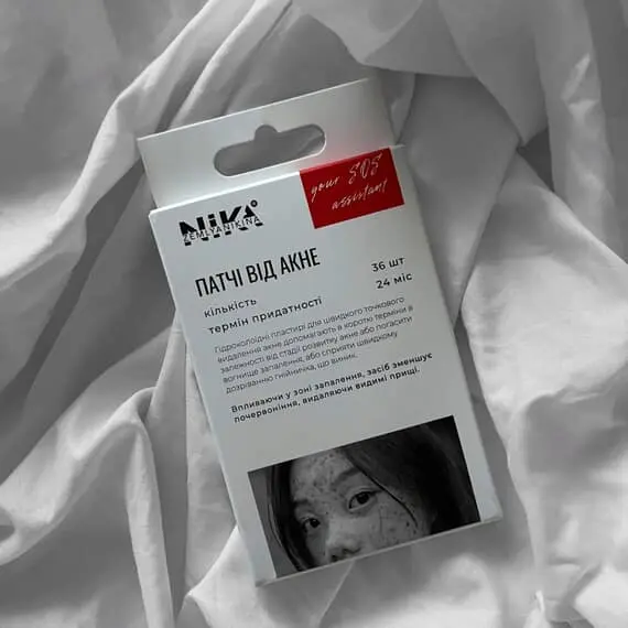Nika Zemlyanikina / Патчі від акне Nika Zemlyanikina 36 шт / 1 уп