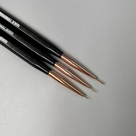 Nika Zemlyanikina / Набор кисточек / Liner / 5мм, 7мм, 9мм / 3шт