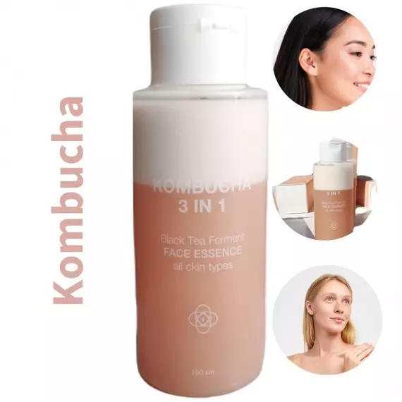 MODAY / Мультифункціональна есенція для обличчя / Kombucha 3 в 1  / 150 мл