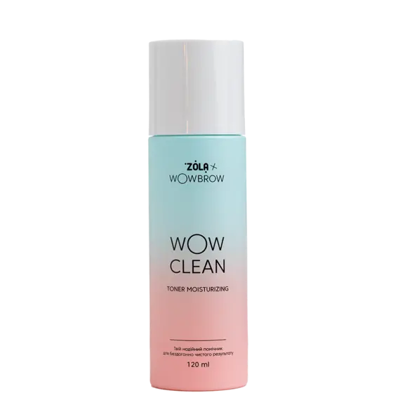 ZOLA x WowBrow / Професійний очищуючий тонер для очей / 120мл