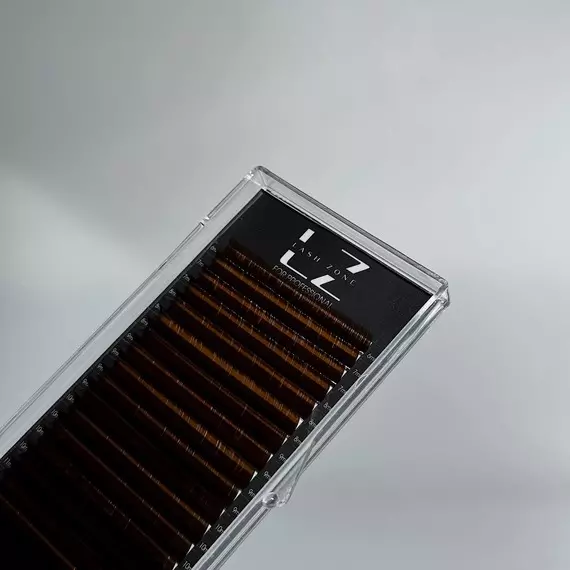 Вії LASH ZONE / Mix Dark Chocolate