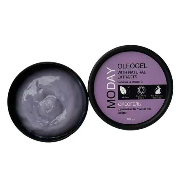 MODAY / Олеогель для демакіяжу та очищення шкіри / 100 мл ( розпродаж термін до 12.12.25 )