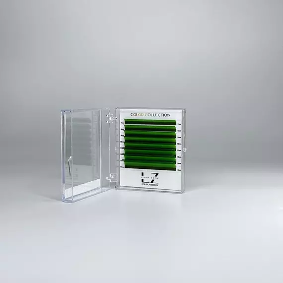 Вії LASH ZONE / Мікс / Зелені