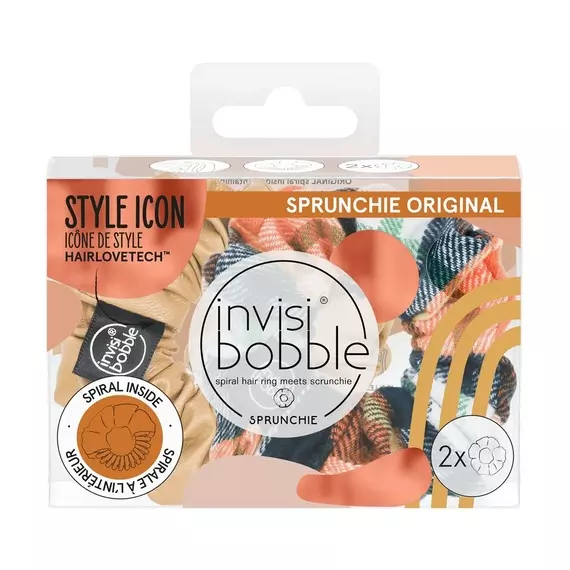 Invisibobble / Резинка-браслет для волосся / SPRUNCHIE Fall in Love It's Sweater Time