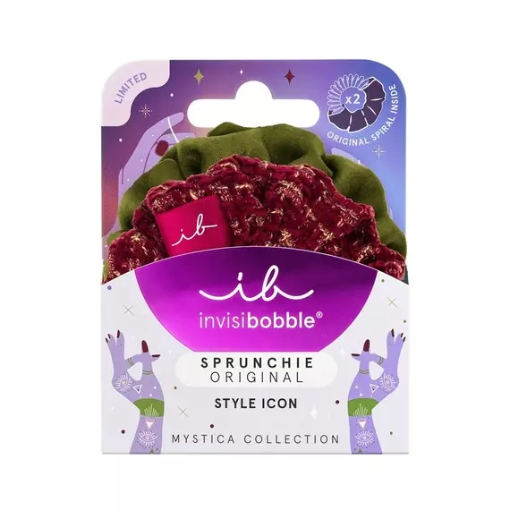 Invisibobble / Резинка - браслет для волосся / SPRUNCHIE Mystica Merry for Love
