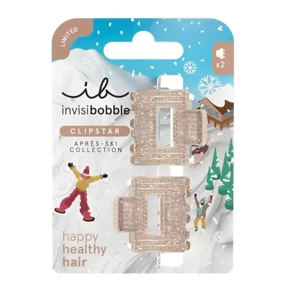 Invisibobble / Заколка для волосся / CLIPSTAR Apres Ski Shimmer