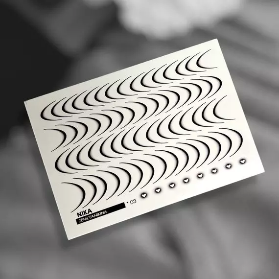 Nika Zemlyanikina / Слайдери для дизайну 03 / 1 шт