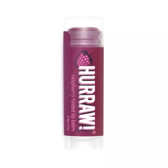 Hurraw /Бальзам для губ / Raspberry Tinted Lip Balm / 4,8 г