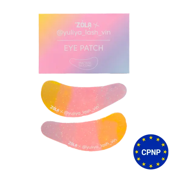 Zola / Yuliya Lash Vin / Багатофункціональні силіконові патчі / Жовто-рожево-блакитний Градієнт