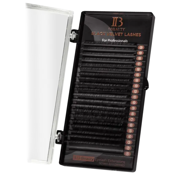 Вії I-Beauty / Мікс / Black Velvet / 20 стрічок