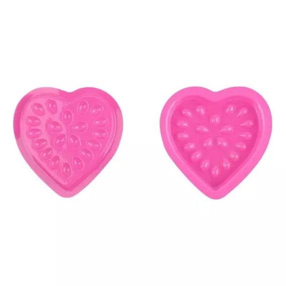 Палетка для клею Серце, малинова