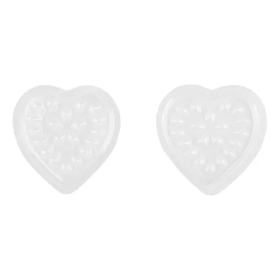 Палетка для клею Серце, прозора