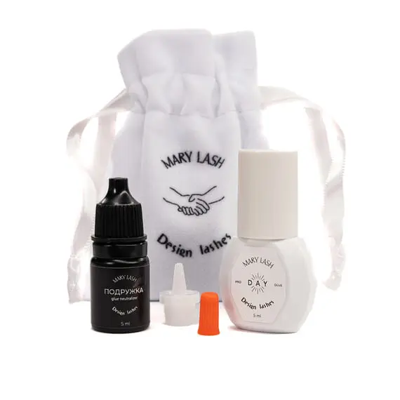 Design Lashes & MARY LASH / Клей DAY + нейтралізатор / 5 мл