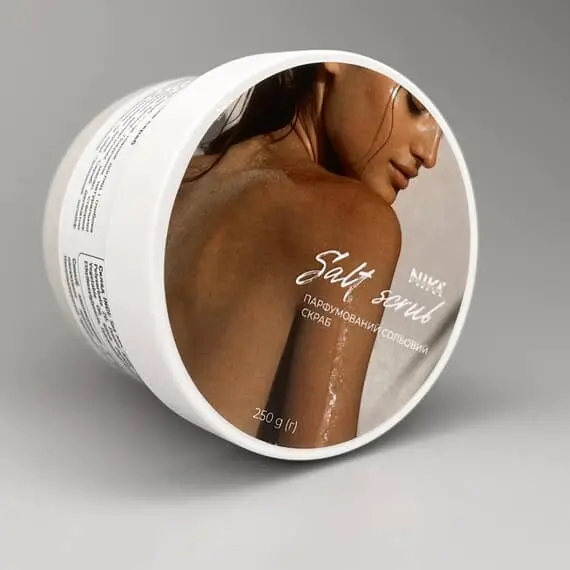 Nika Zemlyanikina / Парфумований сольовий скраб / 250 г