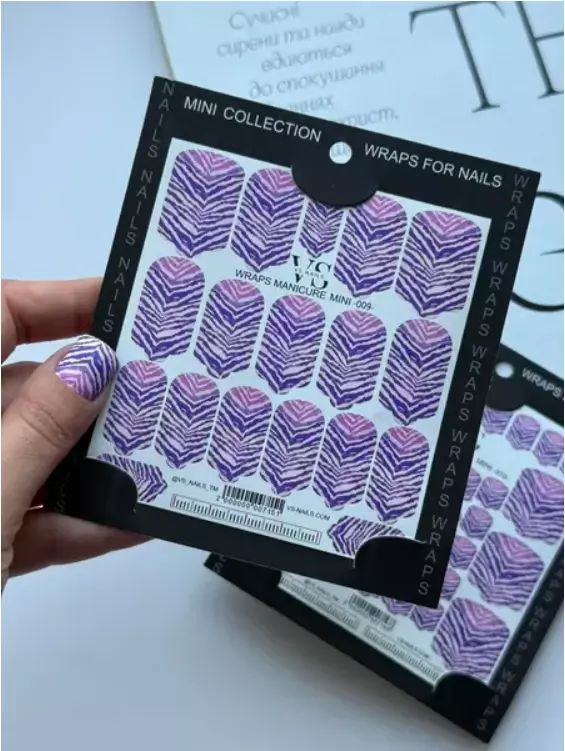 VS Nails / Плівки для манікюру / mini -009-