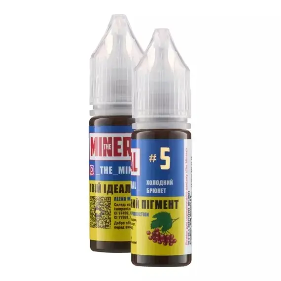 The Mineral / Холодний брюнет #5 / 15 мл (Розпродаж. Термін 04.25)