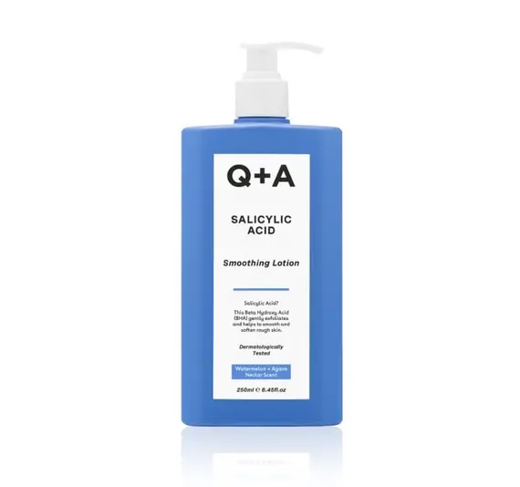 Q+A / Заспокійливий лосьйон для тіла з саліциловою кислотою  / Salicylic Acid Smoothing Lotion / 250 ml