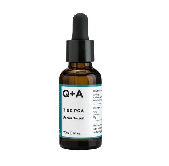 Q+A / Сироватка для обличчя з цинком / Zinc PCA Facial Serum / 30 ml