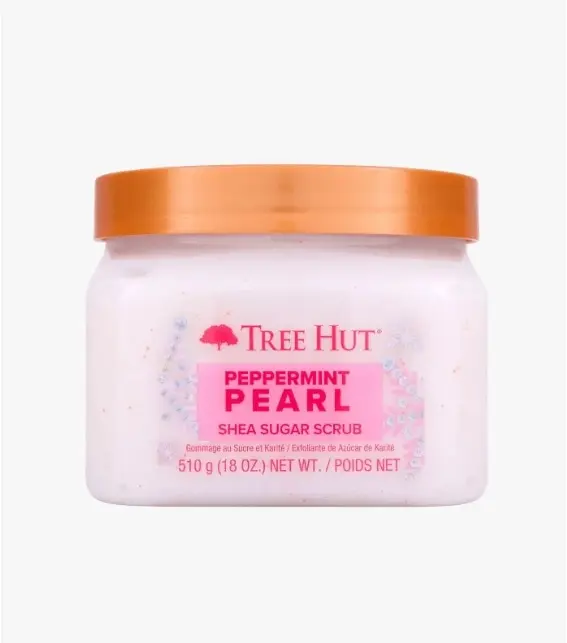 Tree Hut / Скраб для тіла / Peppermint Pearl Sugar Scrub / 510 g